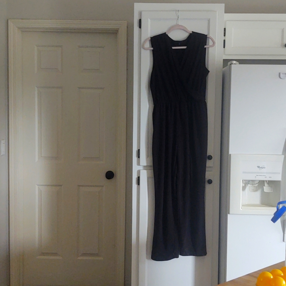 Tiana b l black jumpsuit